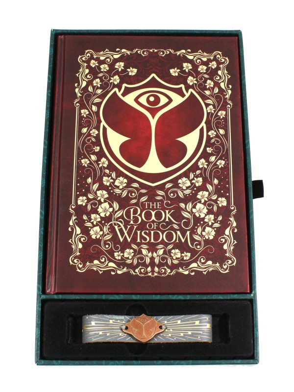 The Book of Wisdom - The Return - Treasure Case 2019, Tomorrowland 2019 festival collectible, detail view