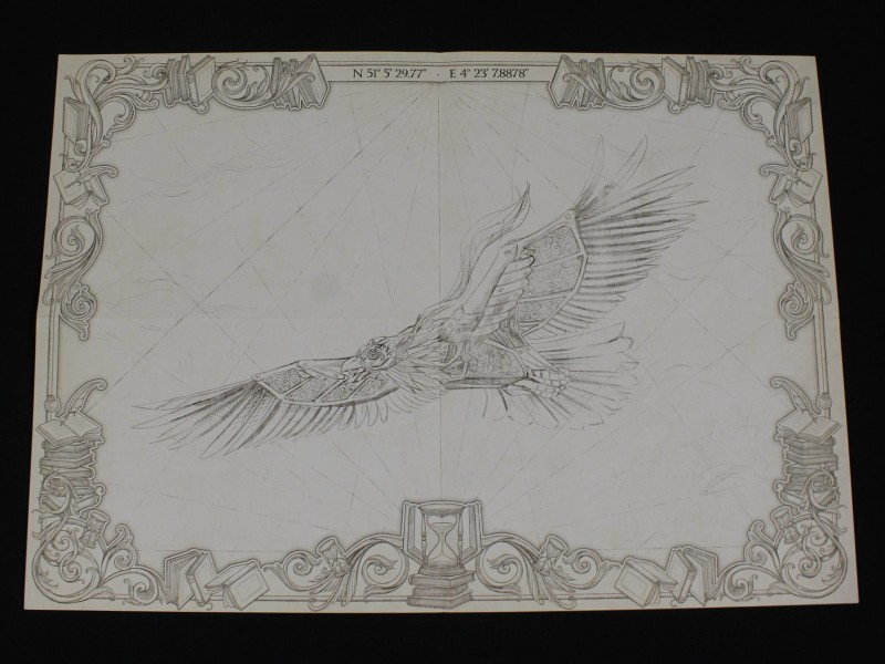 The Book of Wisdom - The Return - Treasure Case 2019, Tomorrowland 2019 festival collectible, detail view