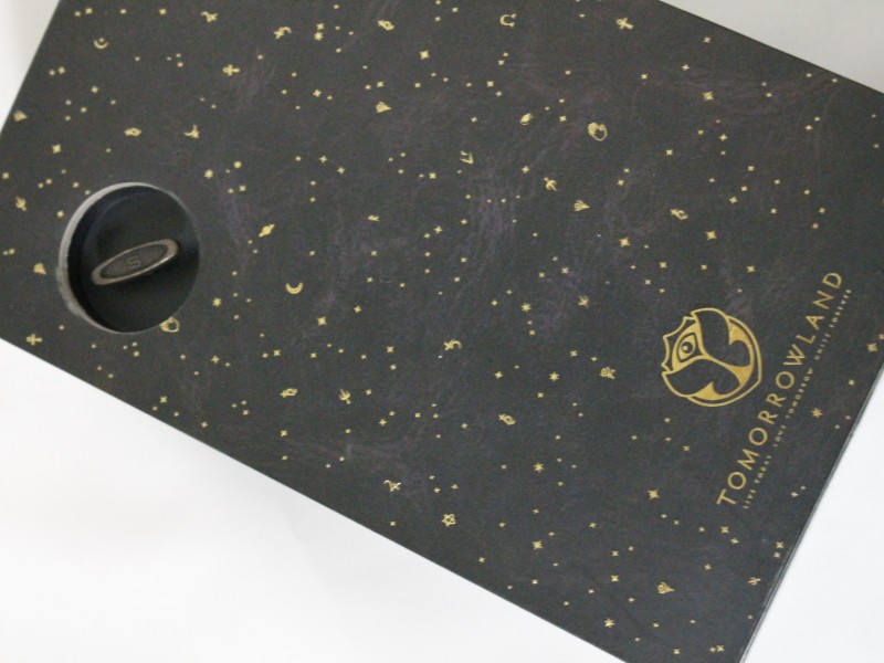 Amicorum Spectaculum - Treasure Case 2017, Tomorrowland 2017 festival collectible, detail view