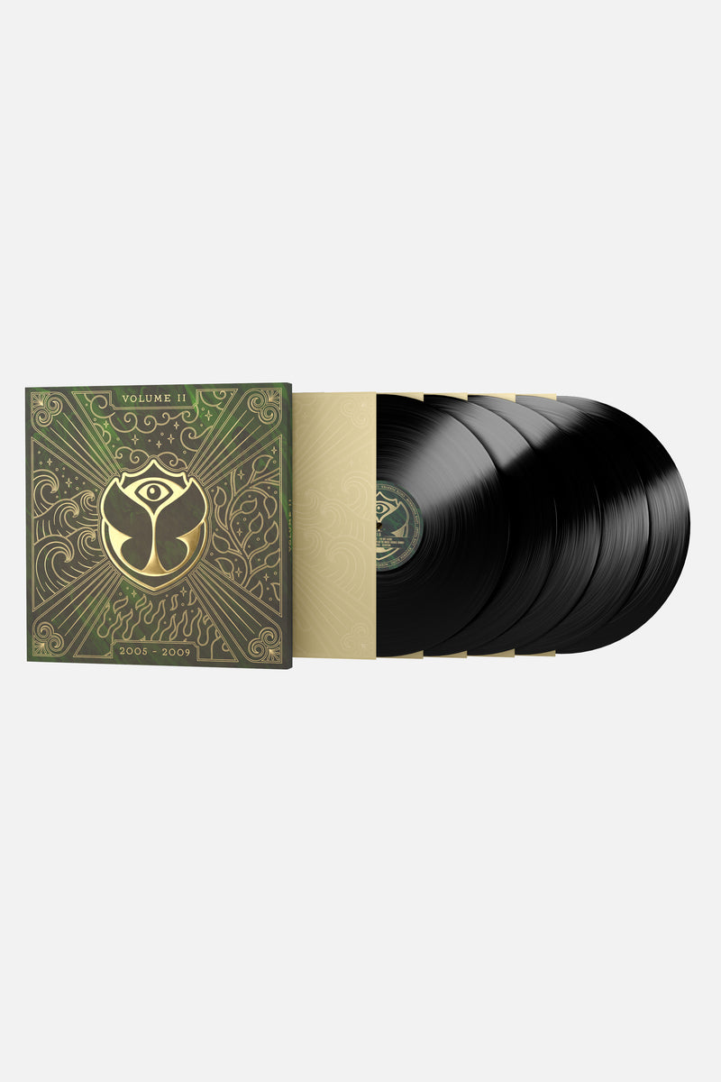 Tomorrowland Volume II 2005–2009 — 5 Vinyl Box Set, Tomorrowland 2009 collectible, front view