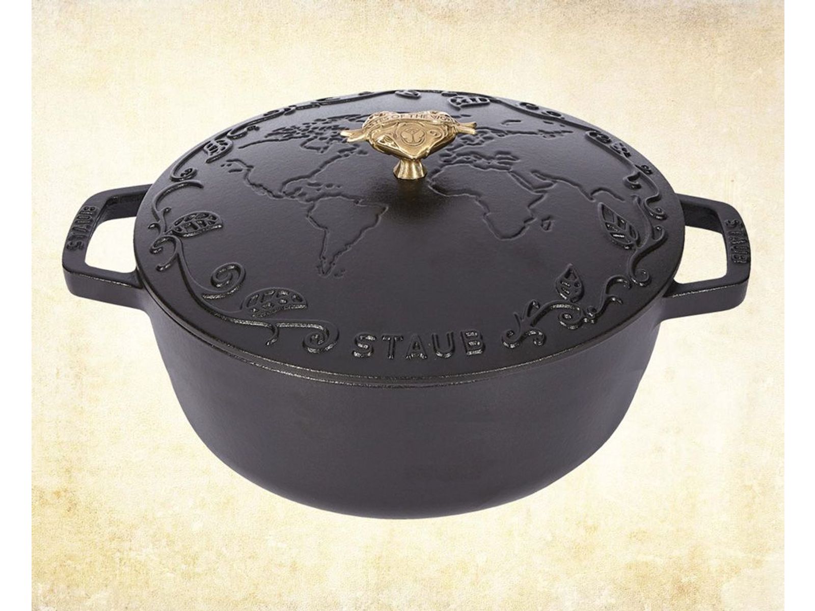 Staub x Tomorrowland Cocotte, Tomorrowland 2017 festival collectible, detail view