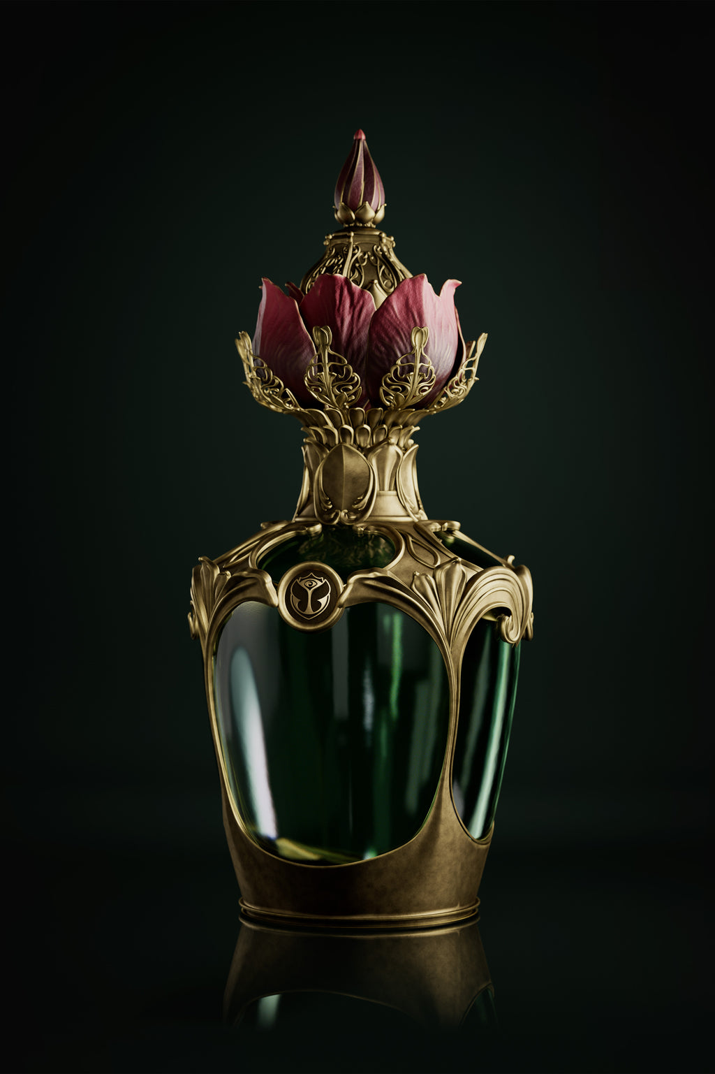 Eau de Parfum Elixir of Life, Tomorrowland 2024 festival collectible, detail view