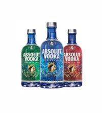Absolut Blue Tomorrowland Edition 2026, Tomorrowland 2026 festival collectible, front view