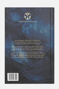 De Legende van Consciencia — Hardcover (NL), Tomorrowland 2026 festival collectible, detail view