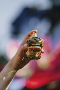 Eau de Parfum Elixir of Life, Tomorrowland 2024 festival collectible, detail view
