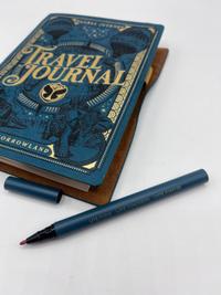 Global Journey Travel Journal 2024, Tomorrowland 2024 festival collectible, detail view