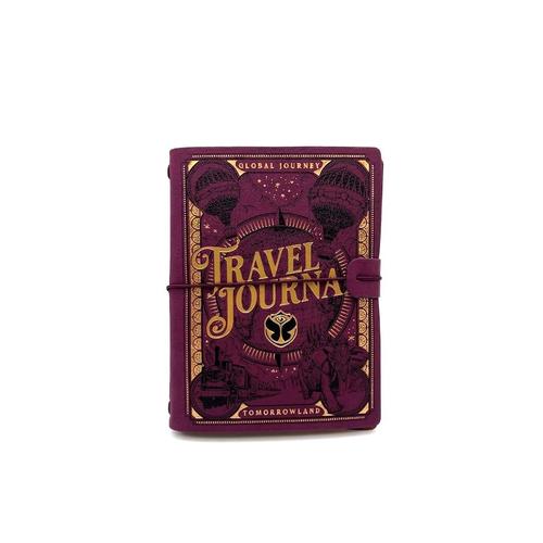 Global Journey Travel Journal 2025, Tomorrowland 2025 collectible, front view