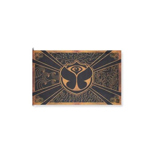 Official 20 Years Tomorrowland Flag, Tomorrowland 2025 collectible, front view