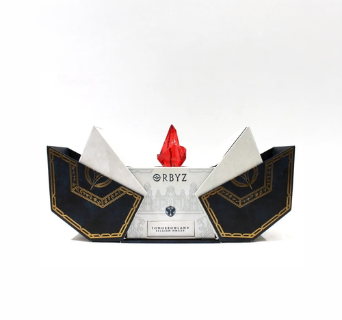 Orbyz - Treasure Case 2025, Tomorrowland 2025 collectible, front view