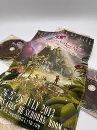 The Arising of Life CD, Tomorrowland 2010 festival collectible, detail view