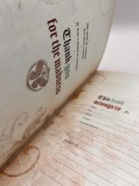 The Book of Wisdom – The Fairytale Continues (Standalone Promotional Edition) – Tomorrowland 2012, Tomorrowland 2012 festival collectible, detail view
