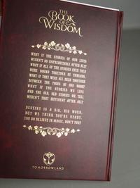 The Book of Wisdom - The Return - Treasure Case 2019, Tomorrowland 2019 festival collectible, detail view