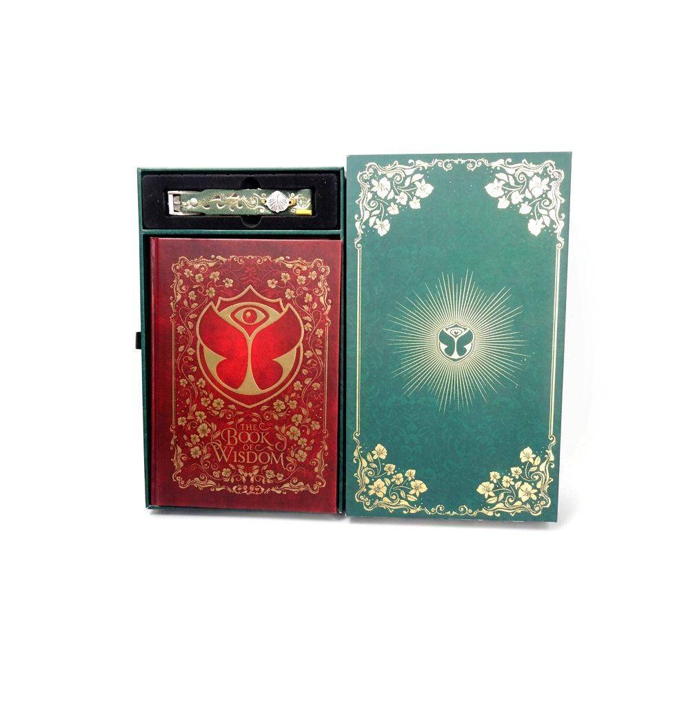 The Book of Wisdom - The Return - Treasure Case 2019, Tomorrowland 2019 festival collectible, front view