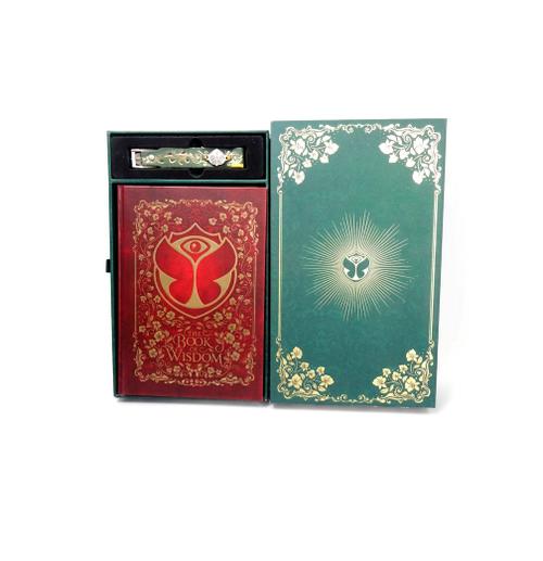The Book of Wisdom - The Return - Treasure Case 2019, Tomorrowland 2019 collectible, front view