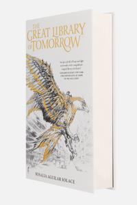 The Great Library Of Tomorrow (EN), Tomorrowland festival collectible, detail view