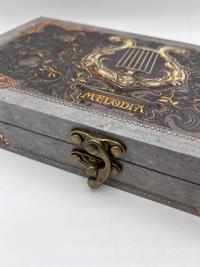 The Secret Kingdom of Melodia - Treasure Case 2015, Tomorrowland 2012 festival collectible, detail view