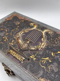 The Secret Kingdom of Melodia - Treasure Case 2015, Tomorrowland 2012 festival collectible, detail view