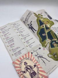 Tomorrowland 2017 – Amicorum Spectaculum Floorplan & Timetable, Tomorrowland 2017 festival collectible, detail view