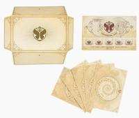 Tomorrowland 2018 Stamps & Musical Postcards, Tomorrowland 2018 festival collectible, detail view