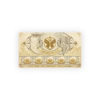 Tomorrowland 2018 Stamps & Musical Postcards, Tomorrowland 2018 festival collectible, front view