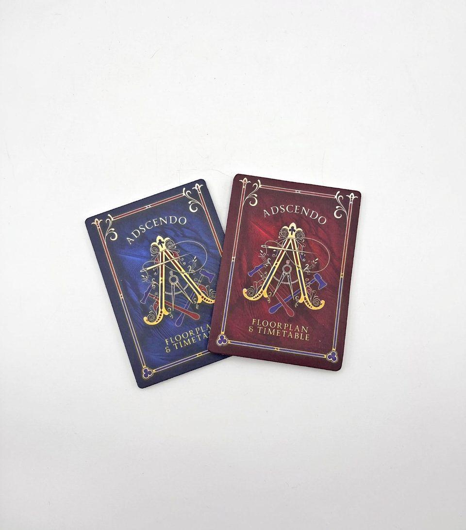Tomorrowland 2023 Adscendo – Floorplan & Timetable, Tomorrowland 2023 festival collectible, front view