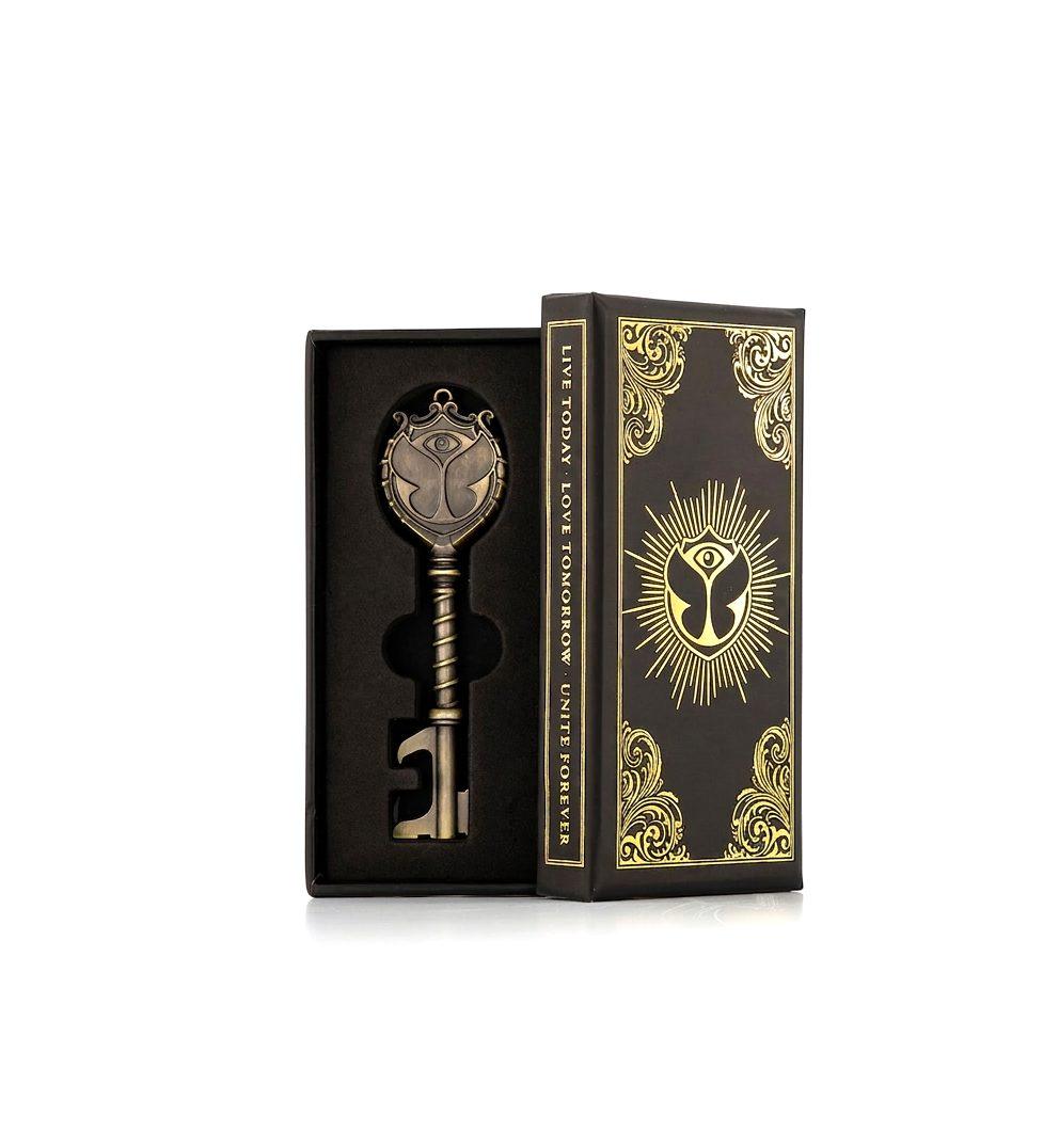 Tomorrowland Bottle Opener, Tomorrowland festival collectible, front view
