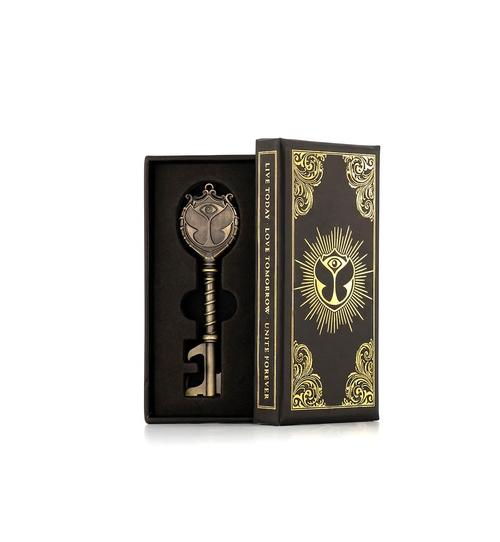 Tomorrowland Bottle Opener Tomorrowland festival collectible, front view