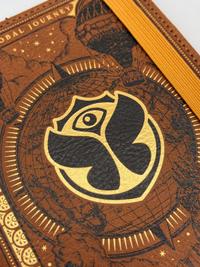 Tomorrowland Global Journey Travel Wallet, Tomorrowland 2025 festival collectible, detail view
