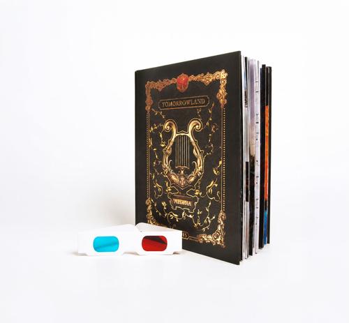 Tomorrowland Melodia - Yearbook 2015, Tomorrowland 2015 collectible, front view