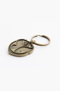 Tomorrowland Metal Keychain, Tomorrowland festival collectible, detail view