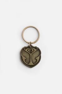 Tomorrowland Metal Keychain, Tomorrowland festival collectible, detail view