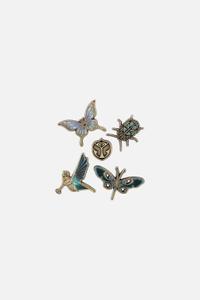 Tomorrowland Pin Set, Tomorrowland 2026 festival collectible, detail view