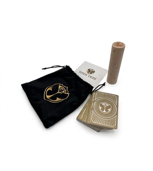 Tomorrowland Totem Twist Game, Tomorrowland 2026 collectible, front view