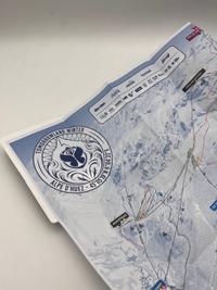 Tomorrowland Winter 2024 – Ski & Resort Map + Floorplan & Line-Up, Tomorrowland 2024 festival collectible, detail view