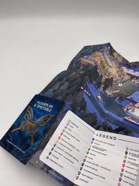 Tomorrowland Winter 2026 – Sanctuary of the Butterflies Floorplan & Timetable, Tomorrowland 2026 festival collectible, detail view