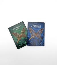 Tomorrowland Winter 2026 – Sanctuary of the Butterflies Floorplan & Timetable, Tomorrowland 2026 festival collectible, front view