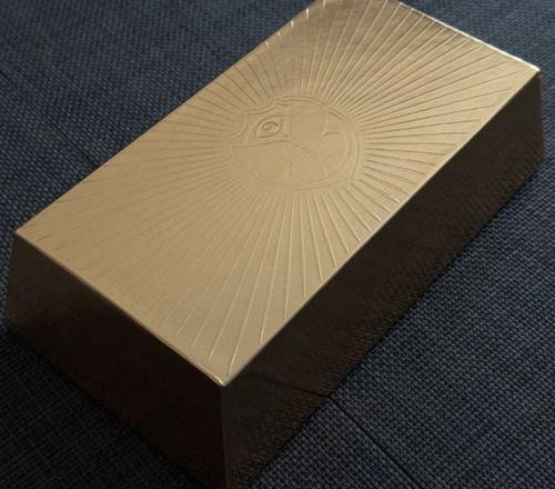 Tomorrowland x KOMONO 24K Gold DJ Exclusive Sunglasses – Tiësto - made - 2019, Tomorrowland 2019 collectible, front view